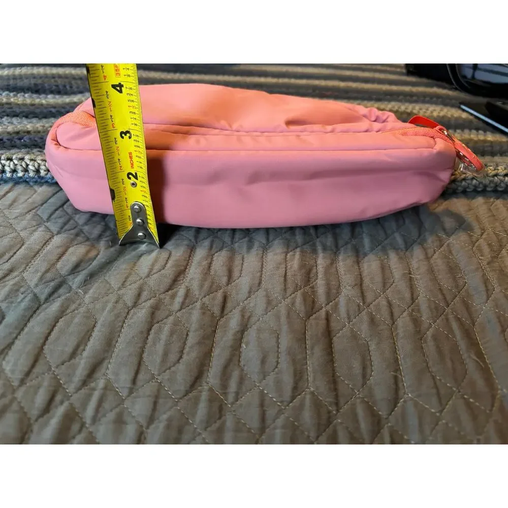 Sephora Womens Pink Zippered Travel Organizer Cosmetic Makeup Bag